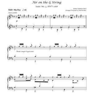 air on the g string Bach arrangement