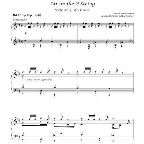 Air on the G String – J.S.Bach, arr.by D.Karimov-Demo