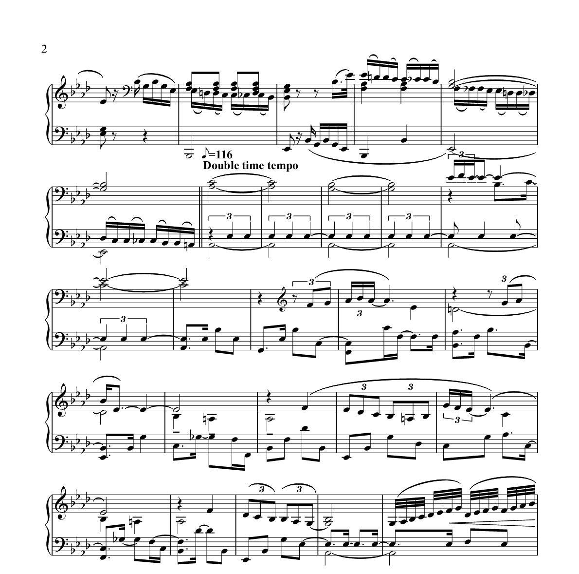 Sonata Pathetique 2nd Movement Beethoven Arrangement