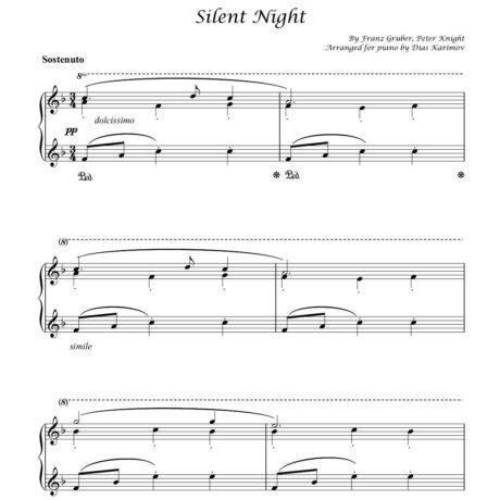 Silent Night – Franz Gruber, Peter Knight,arr.by D.Karimov-Demo