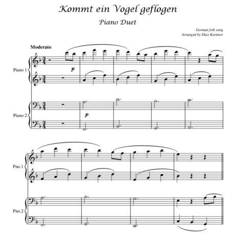 Kommt ein Vogel geflogen – German folk song, arranged by Dias Karimov-Demo