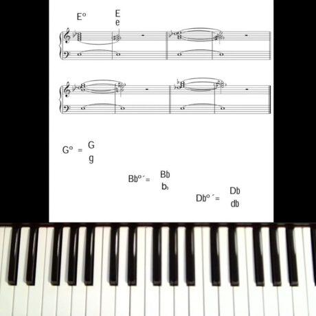 Diminished seventh chord Modulation (German)