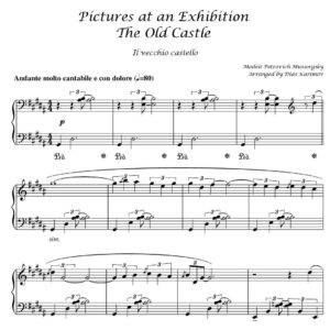 Pictures at an Exhibition The Old Castle Mussorgsky