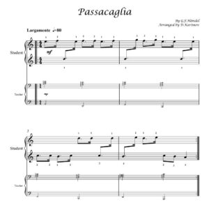 Passacaglia G.F.Handel arranged by D.Karimov