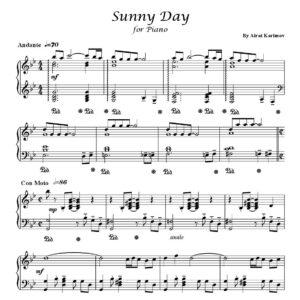 Sunny Day for Piano Solo Airat Karimov
