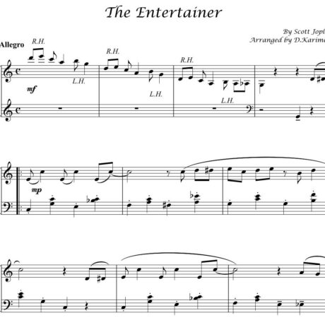 Entertainer by Scott Joplin